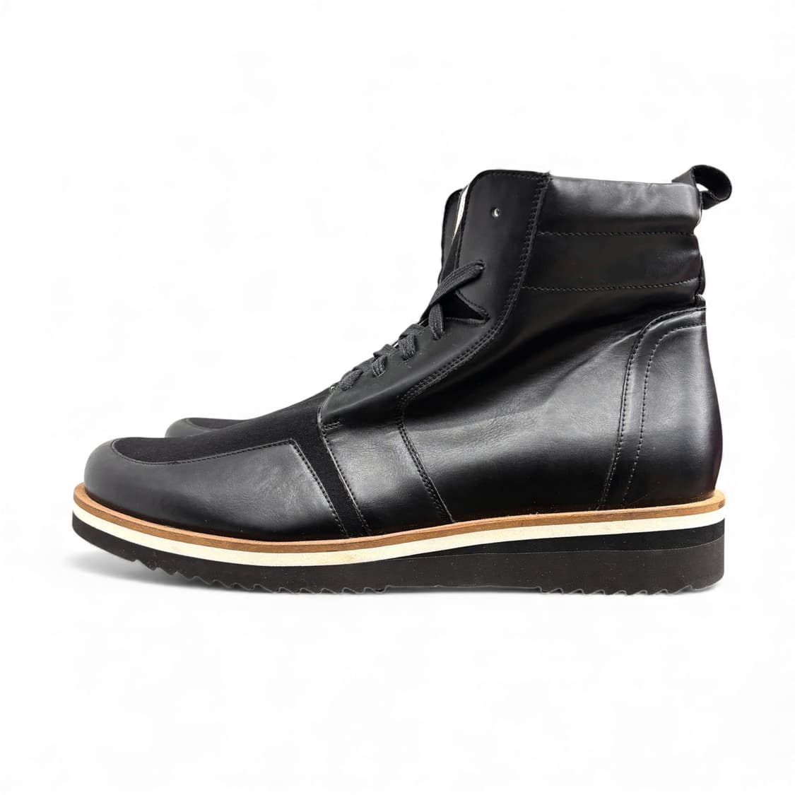 아르마니 익스체인지 레이스 업 밀리터리 부츠 상품이미지3