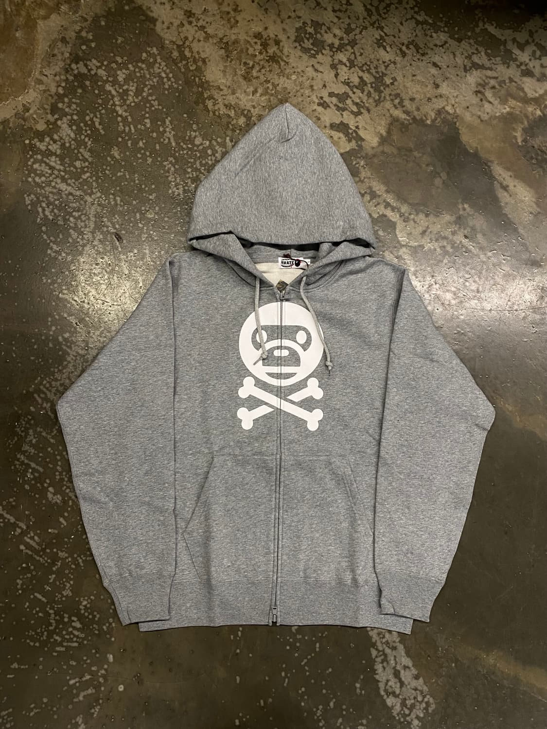 새상품 베이프 마일로 본크로스 후드집업 L /2XL 상품이미지1