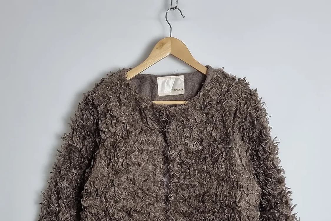 RAY CASSIN 브라운 시어링 자켓  상품이미지3