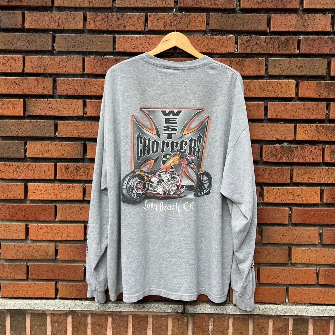 00s 웨스트코스트차퍼스 플레임 롱슬리브 (115) 상품이미지4