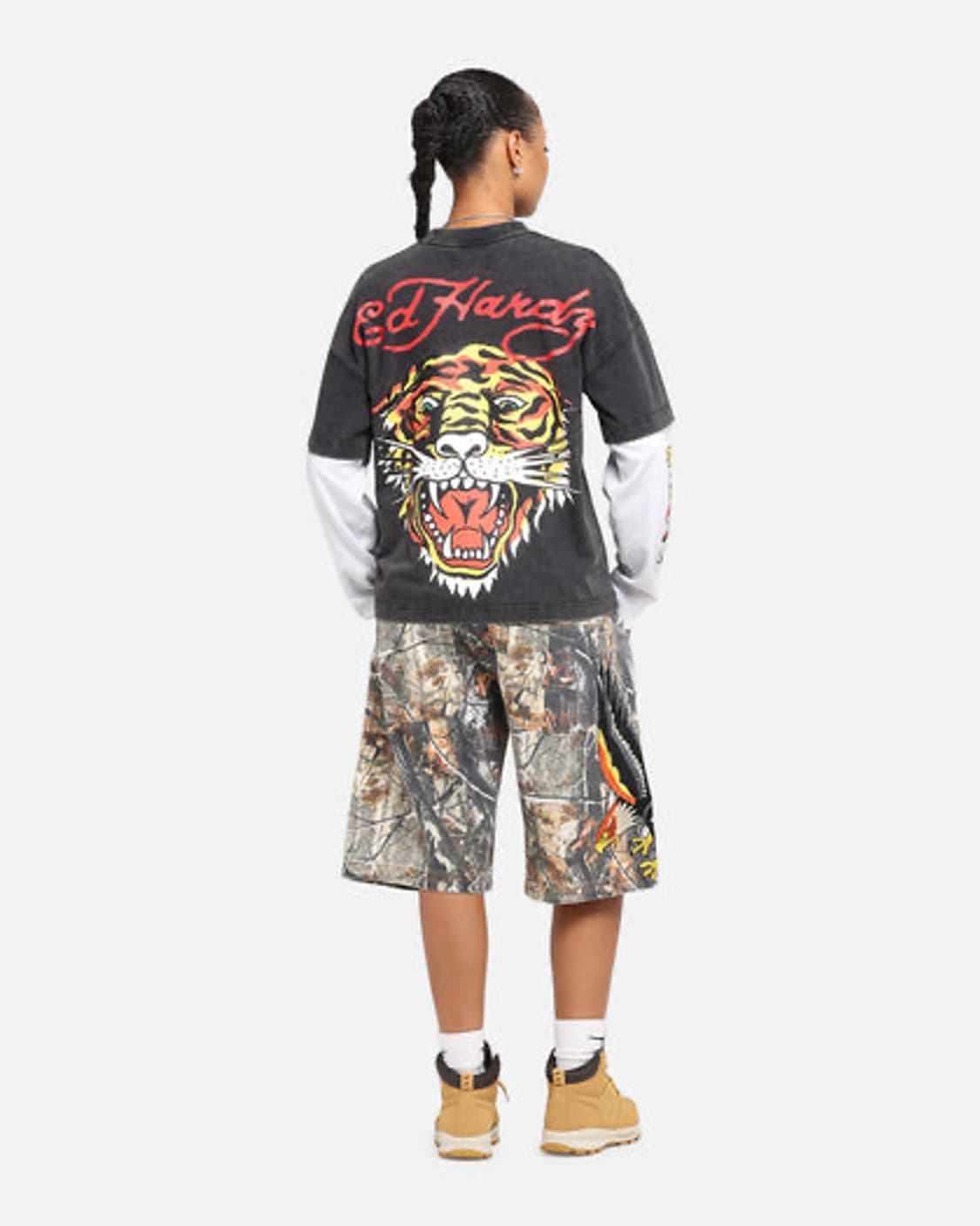 에드하디 오버핏 워시드 롱슬리브 긴팔티 상품이미지10