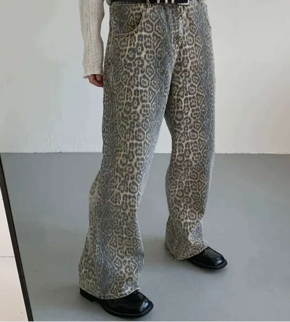 레오파드 팬츠 상품이미지2