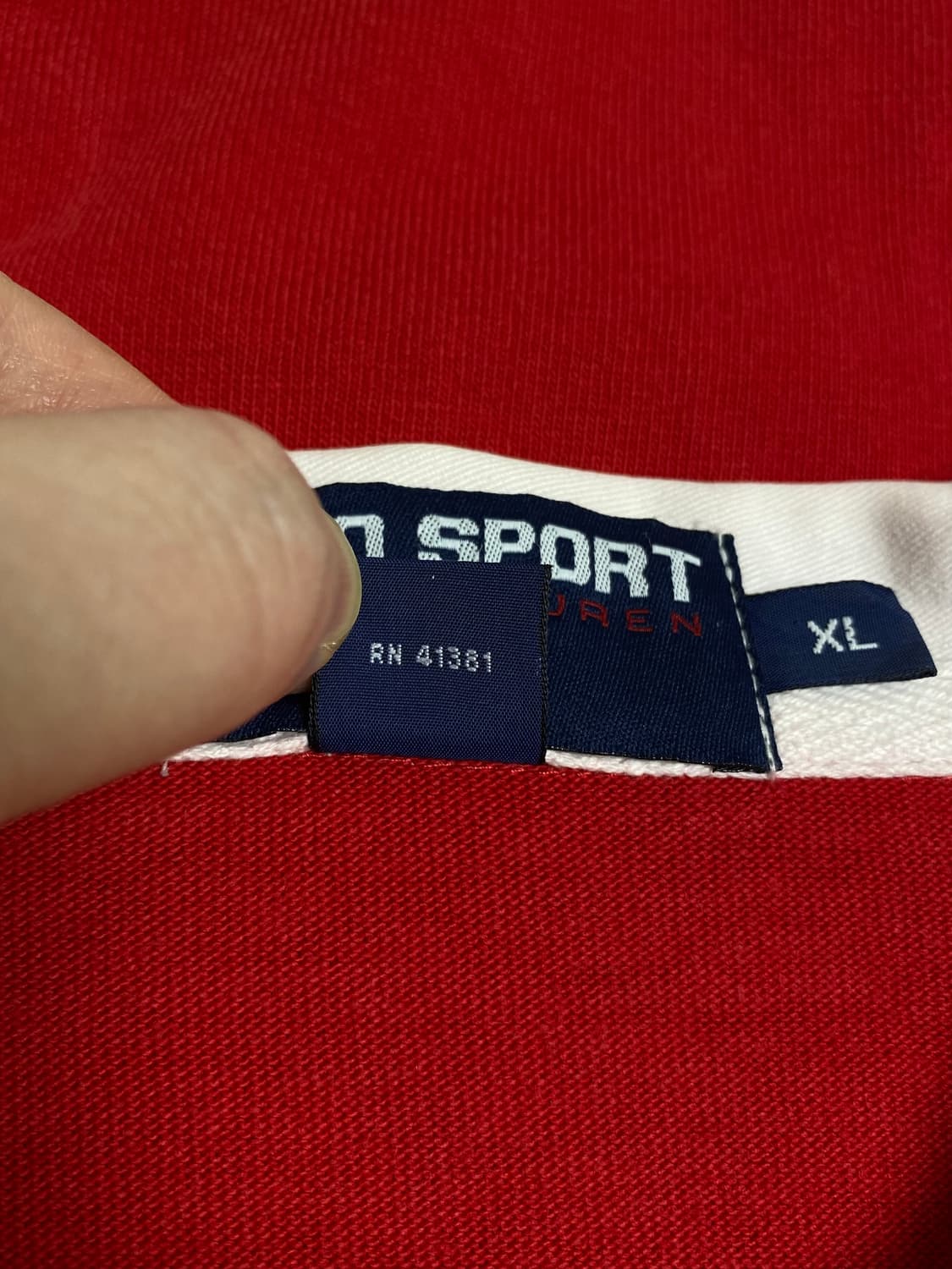 1993년 POLO SPORT USA FLAG PK TSHIRT OG 상품이미지7