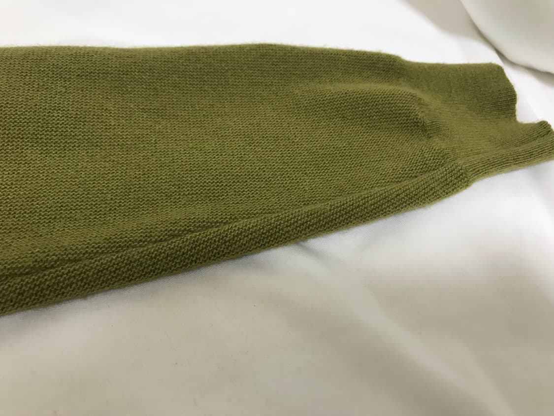 포니테일 클럽 브이넥 니트 (Parsley Green) 상품이미지4