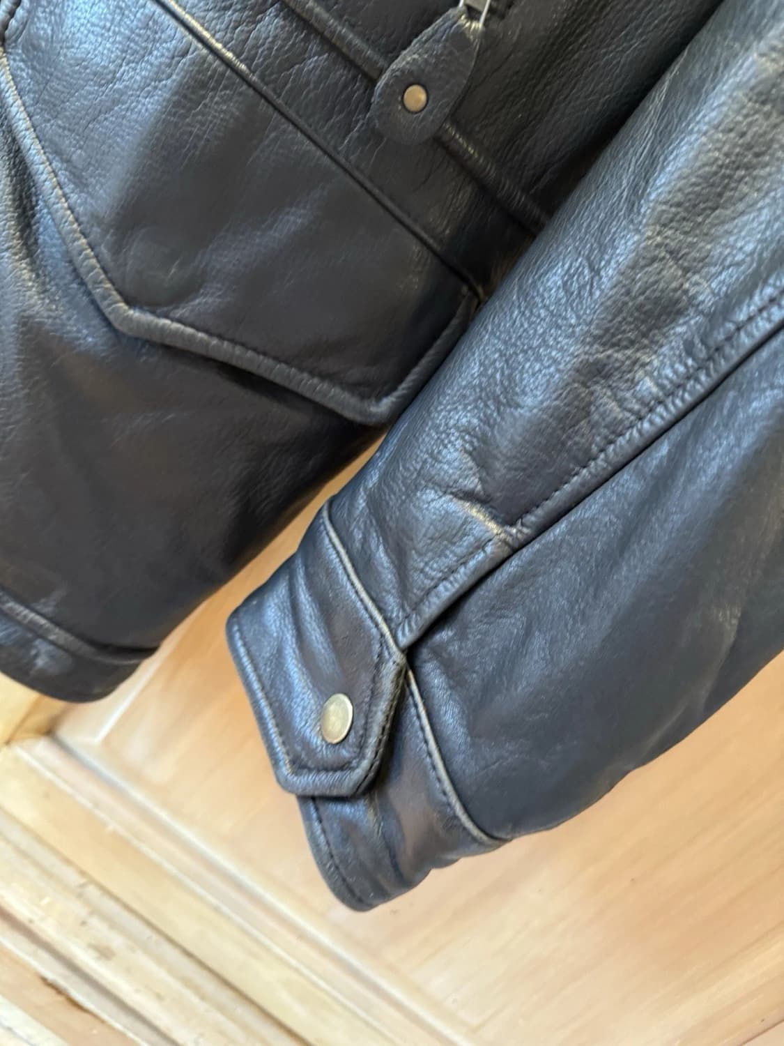 올드 갭 레더 자켓 상품이미지5