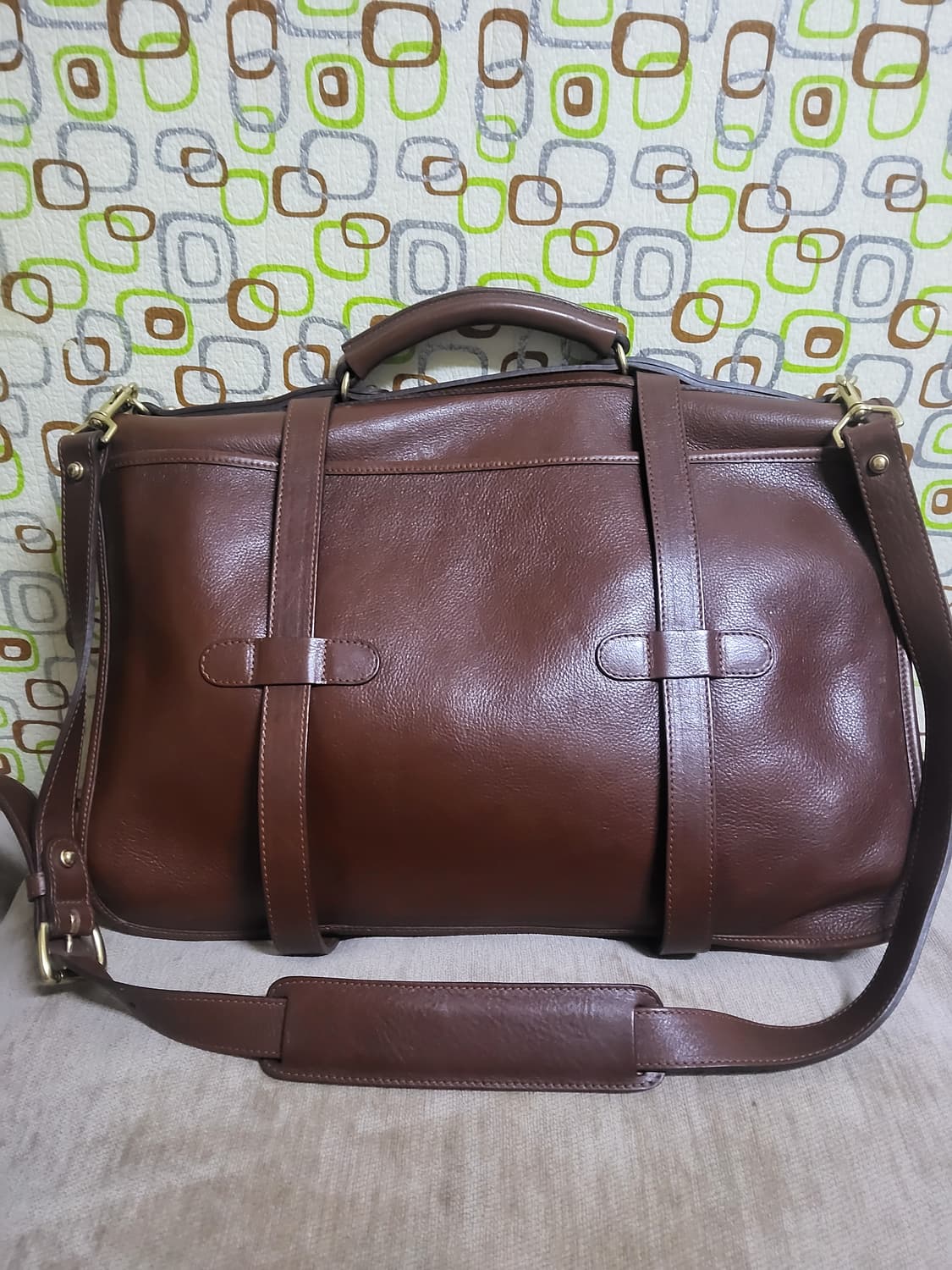 미국 Lotuff Leather 수제 사첼백 서류가방 노트북 상품이미지2