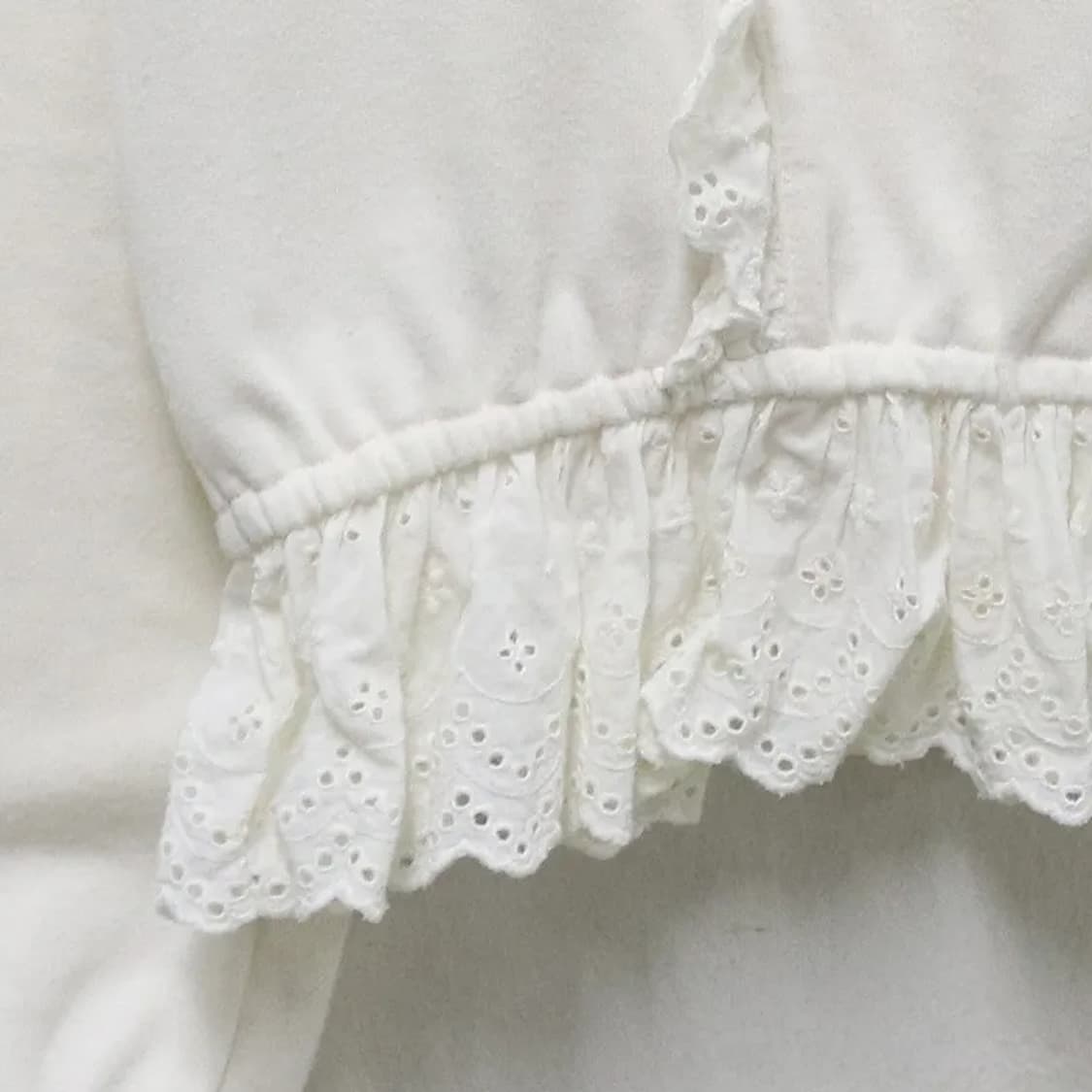 EARTH MUSIC 레이스 포인트 맨투맨 63491 상품이미지4