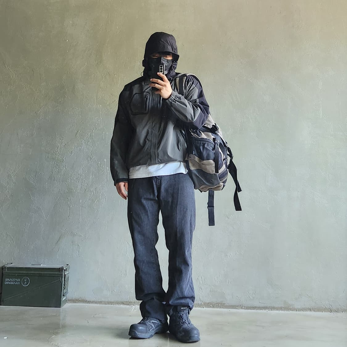 콜롬비아 티타늄 고어텍스 시멘트 자켓 상품이미지3