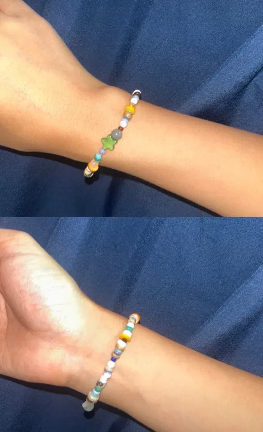 빈티지 비즈 별 팔찌 / star yy bracelet 상품이미지1