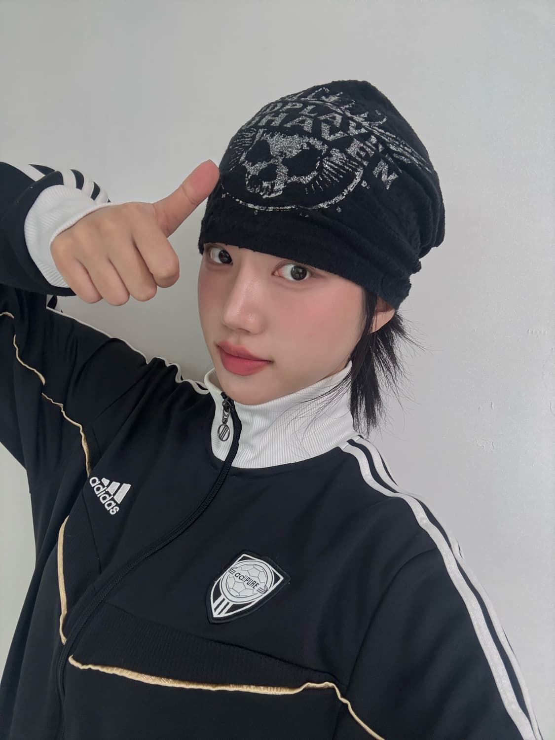 빈티지 스컬 비니 상품이미지2