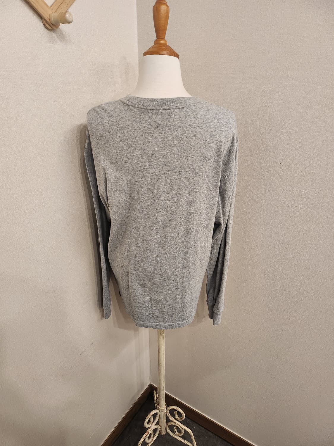 ((엘엠씨 LMC))곰돌이🐻 그레이 회색 롱슬리브 티셔츠 상품이미지2