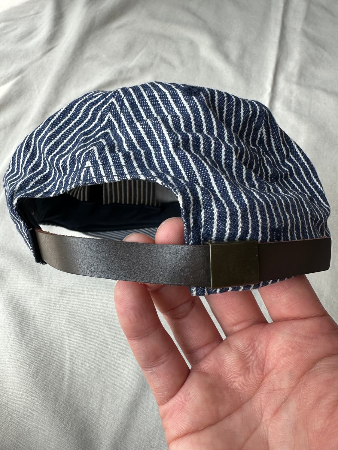 오베이 히코리 스트라이프 스트랩백 볼캡 OS 상품이미지8