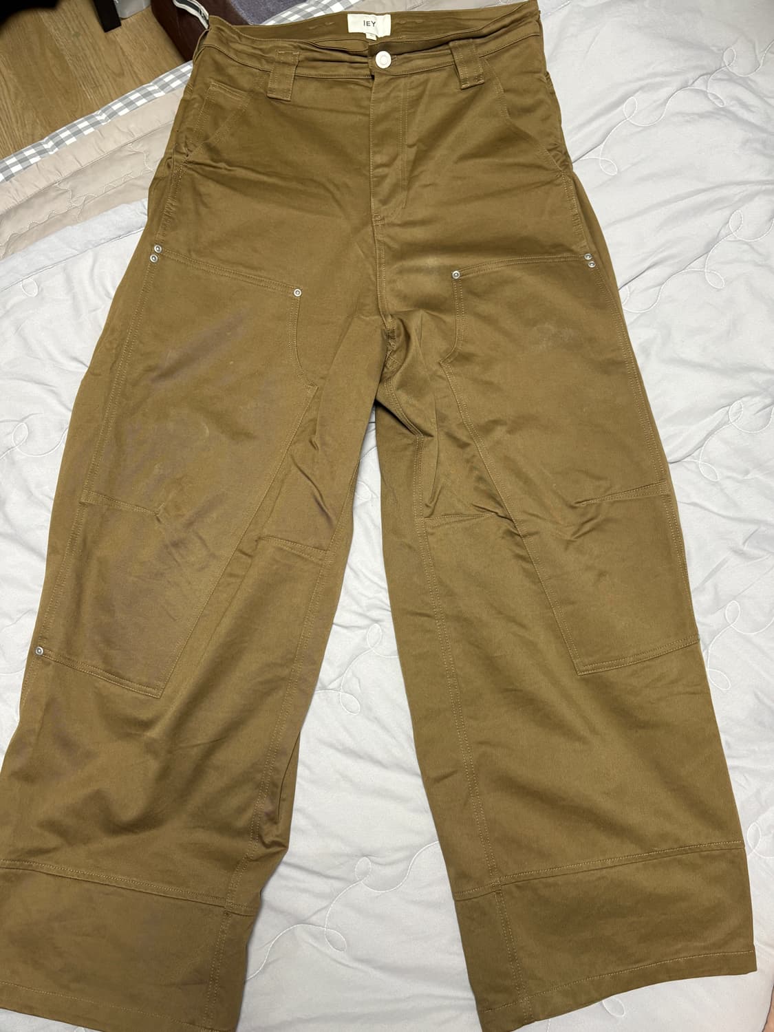 IEY 브라운 카펜터 팬츠 L 상품이미지2