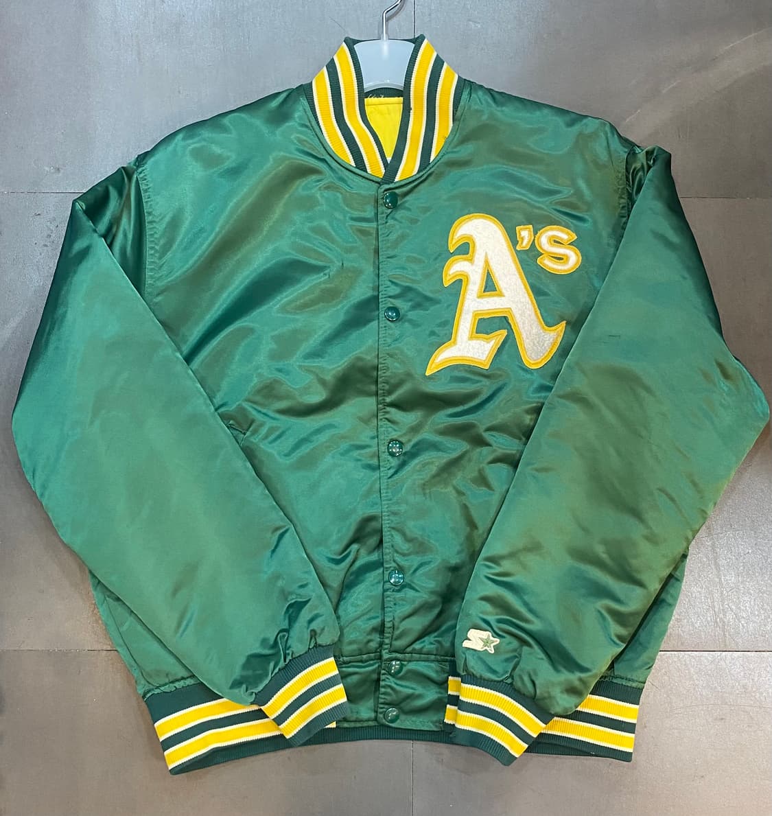 스타터 MLB 오클랜드 바시티 자켓 L 상품이미지1