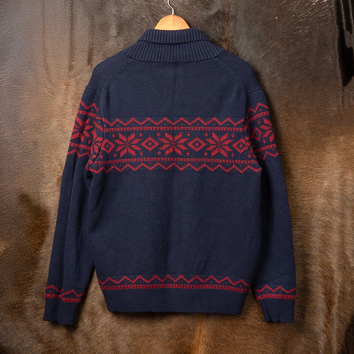 [103] J.PRESS 제이프레스 울 노르딕 숄카라 니트  상품이미지3