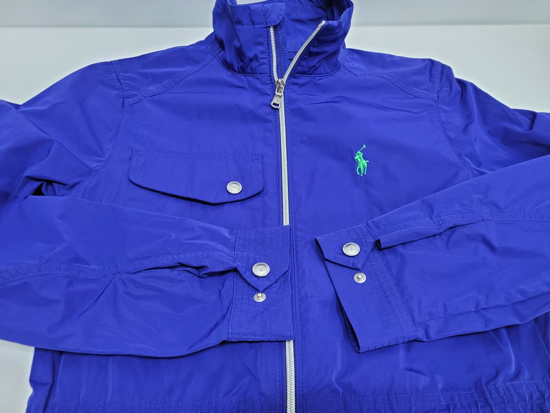 POLO 폴로 랄프로렌 골프 폴리에스테르 윈드 자켓 / 여 S 블루
 상품이미지3