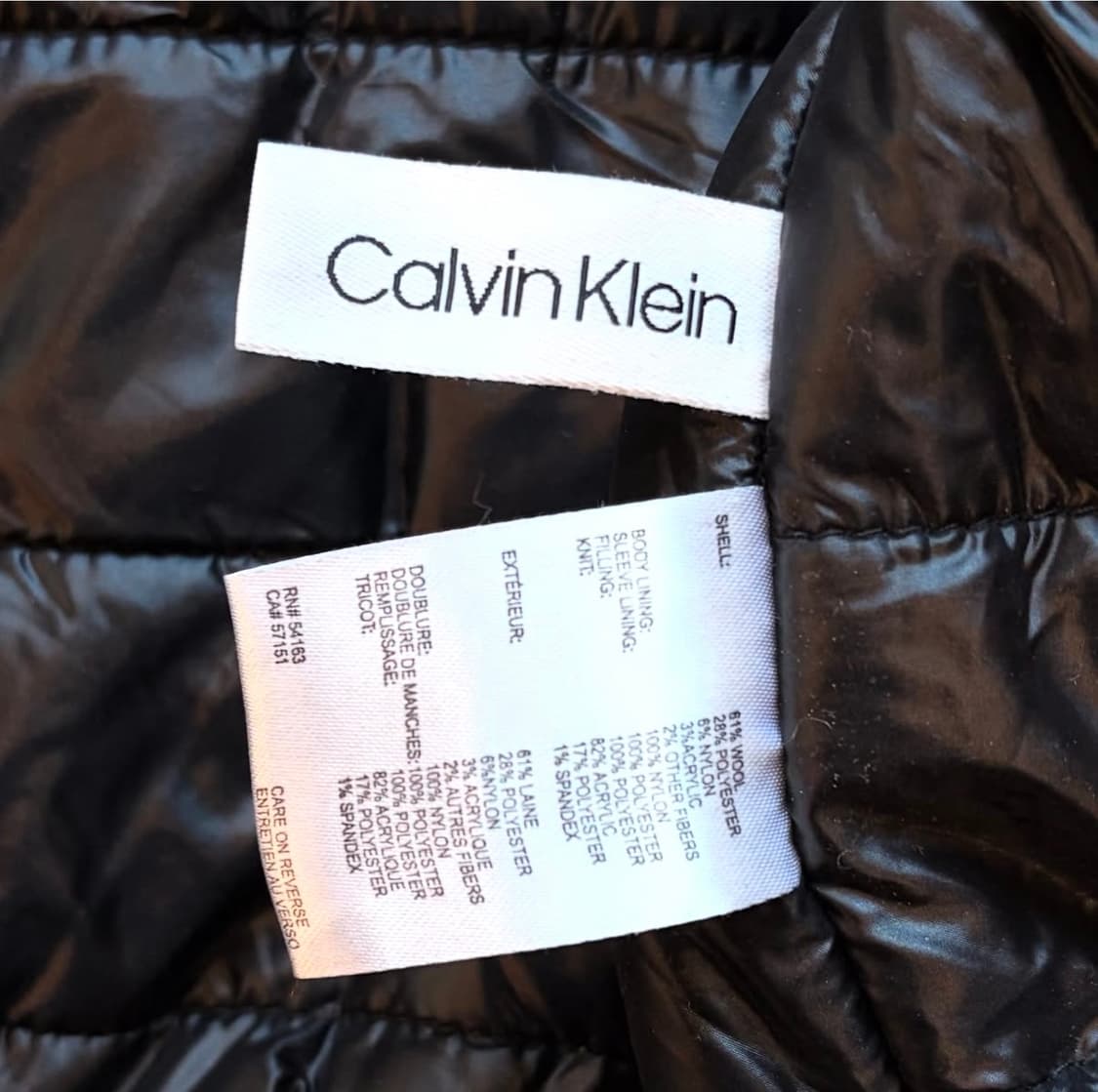 캘빈클라인 립스탑 봄버 자켓 상품이미지8