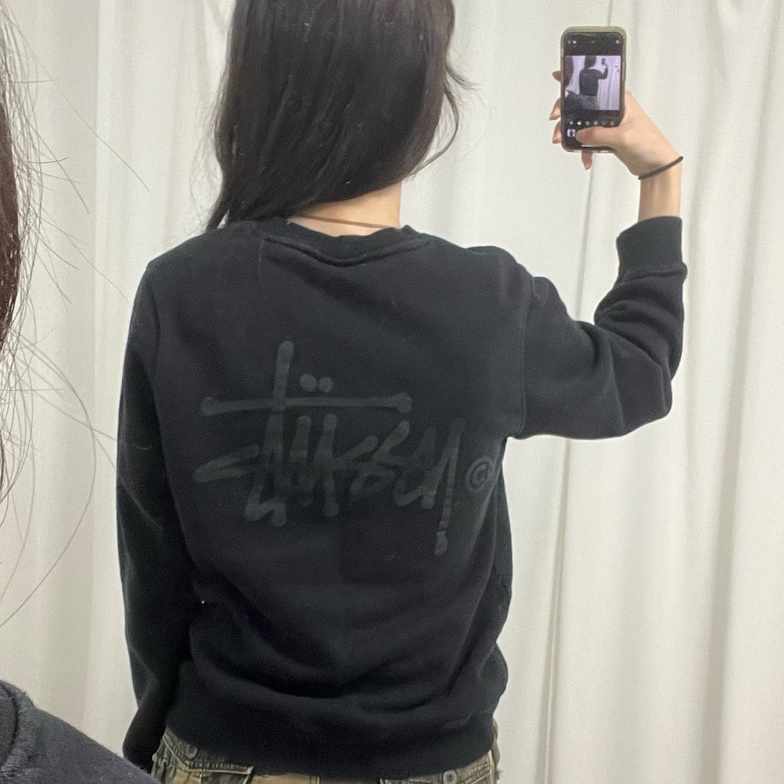 Stussy black sweatshirt  상품이미지4