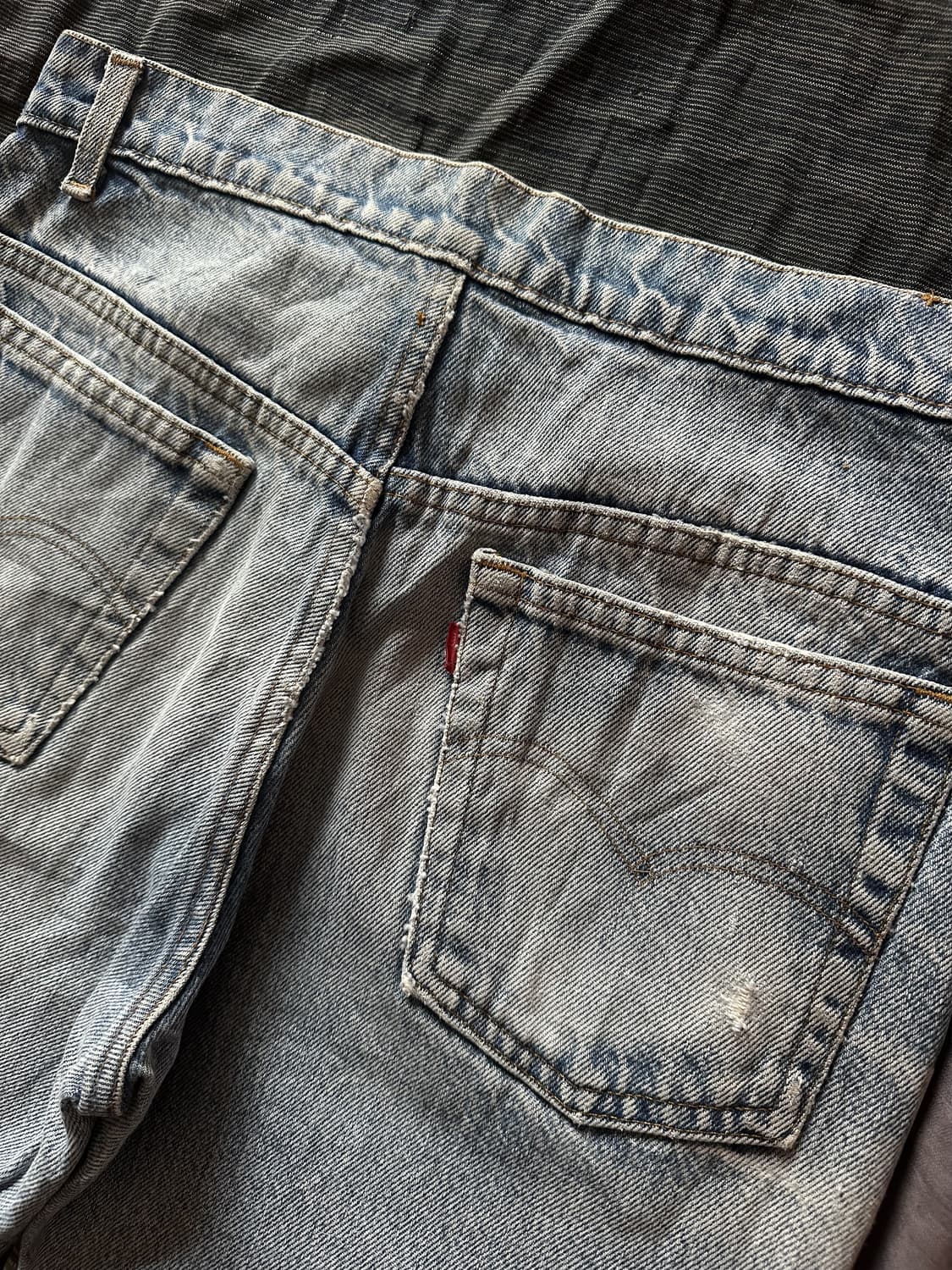 80s USA Levis 517 Boots Cut Denim Pants 상품이미지6