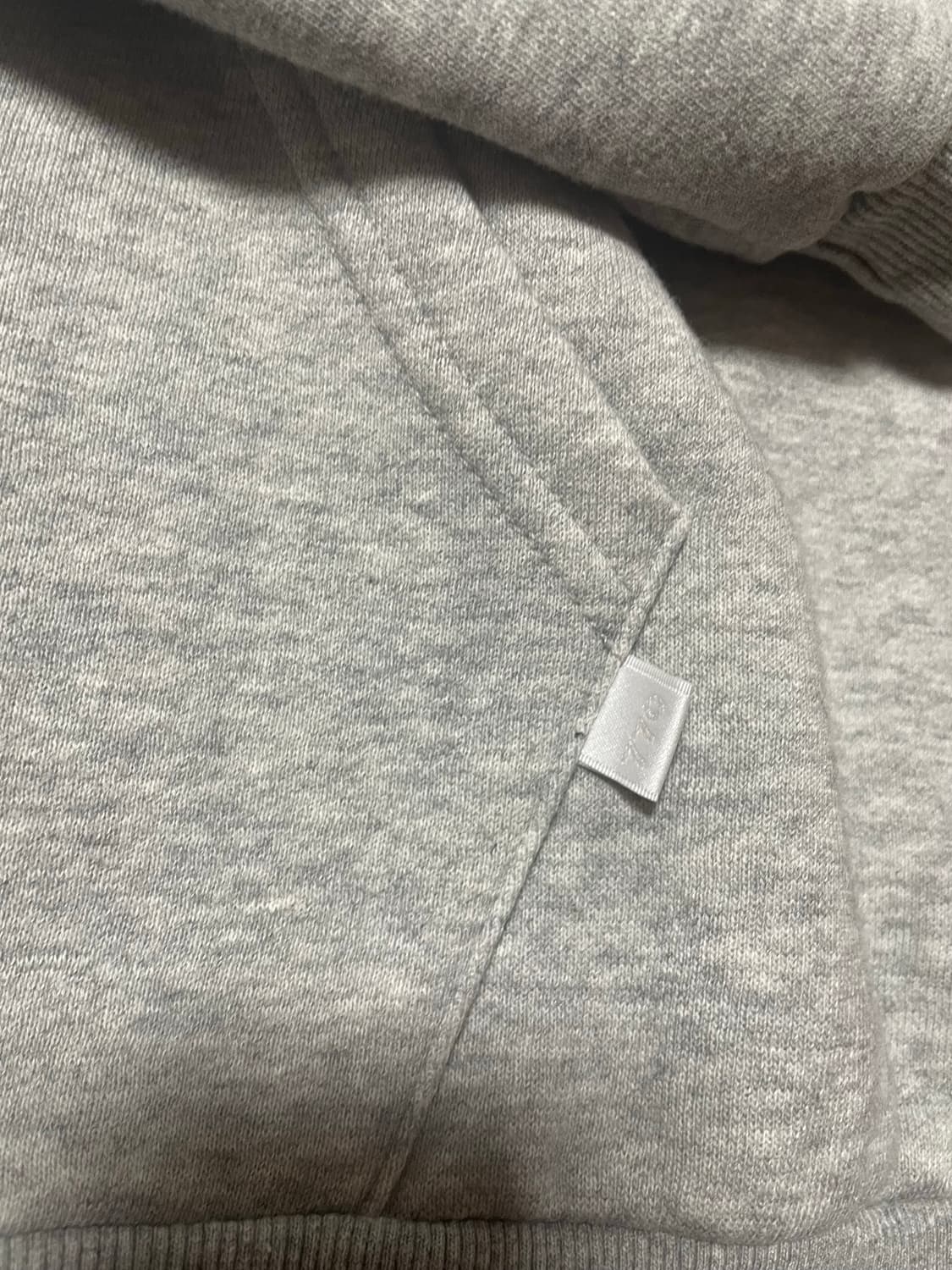 77c 클라우드 후디 그레이 L 상품이미지2