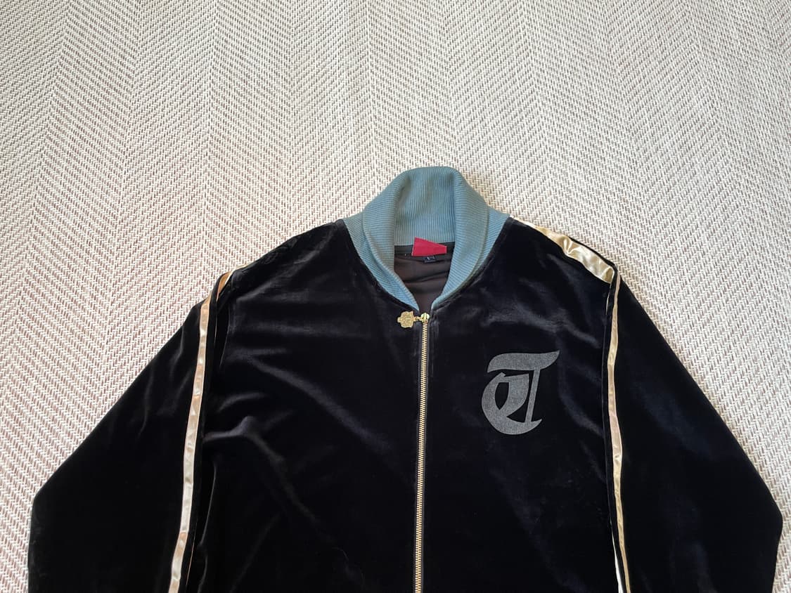 오니츠카타이거 벨벳 벨루어 트랙자켓 J03259 상품이미지5