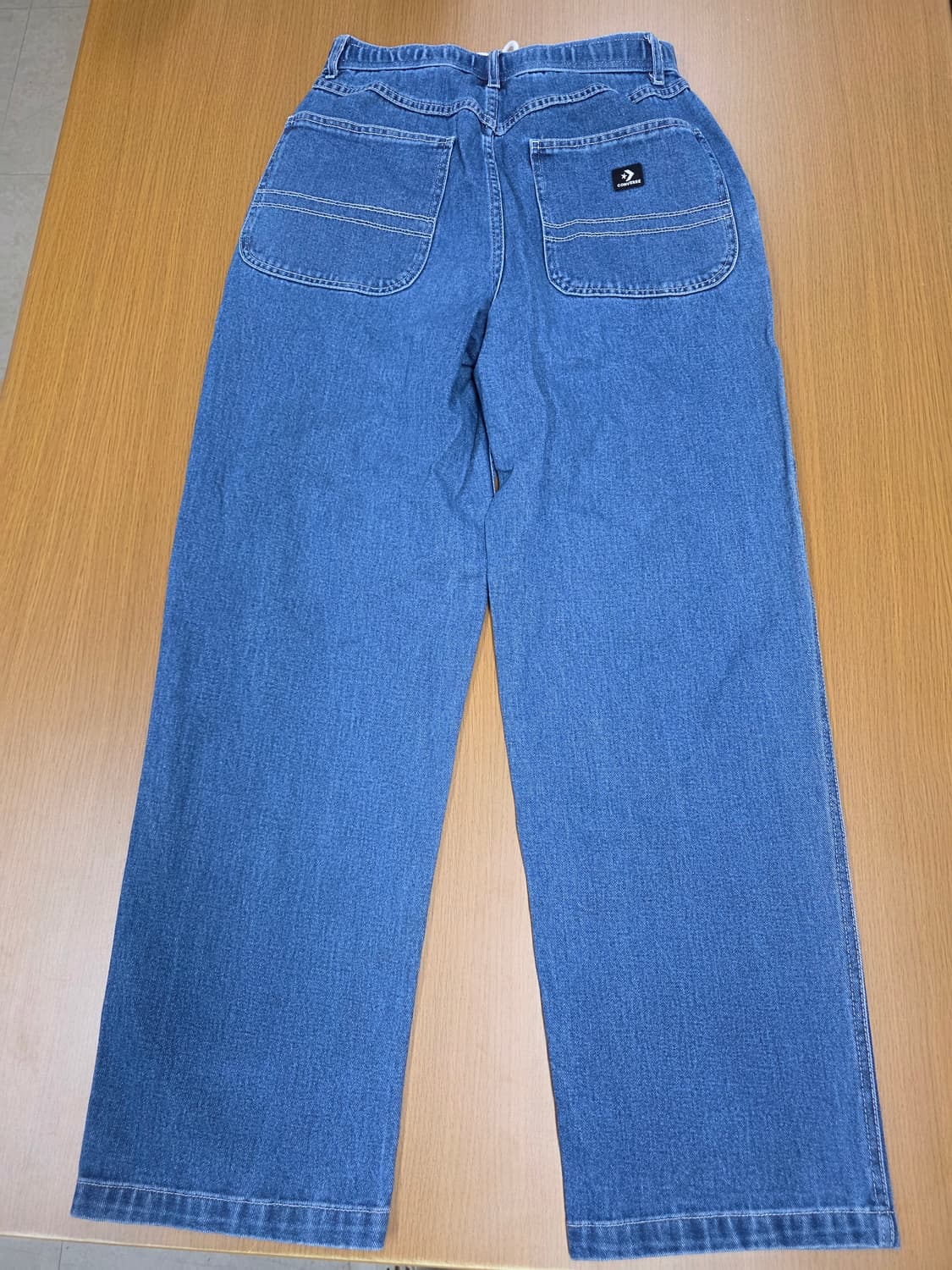 컨버스 배기핏 데님 팬츠 청바지 S 상품이미지8