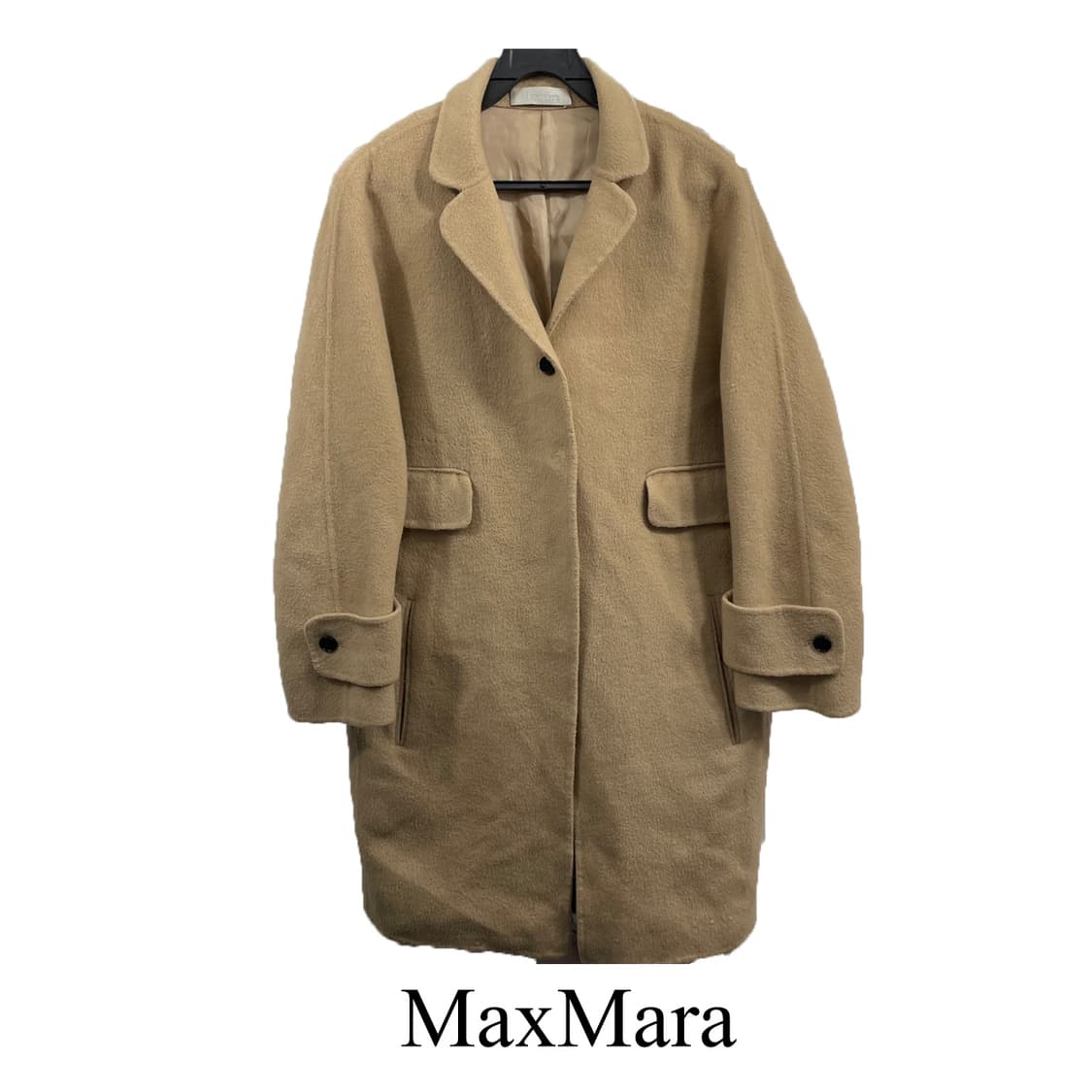 S 막스마라 울 하프 코트 상품이미지1