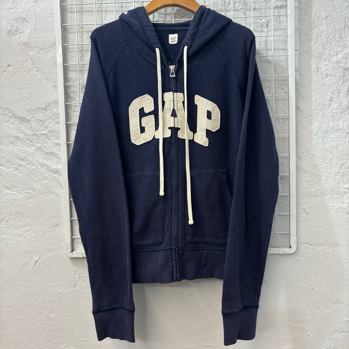 GAP 갭 빈티지 네이비 후드집업 M 상품이미지1
