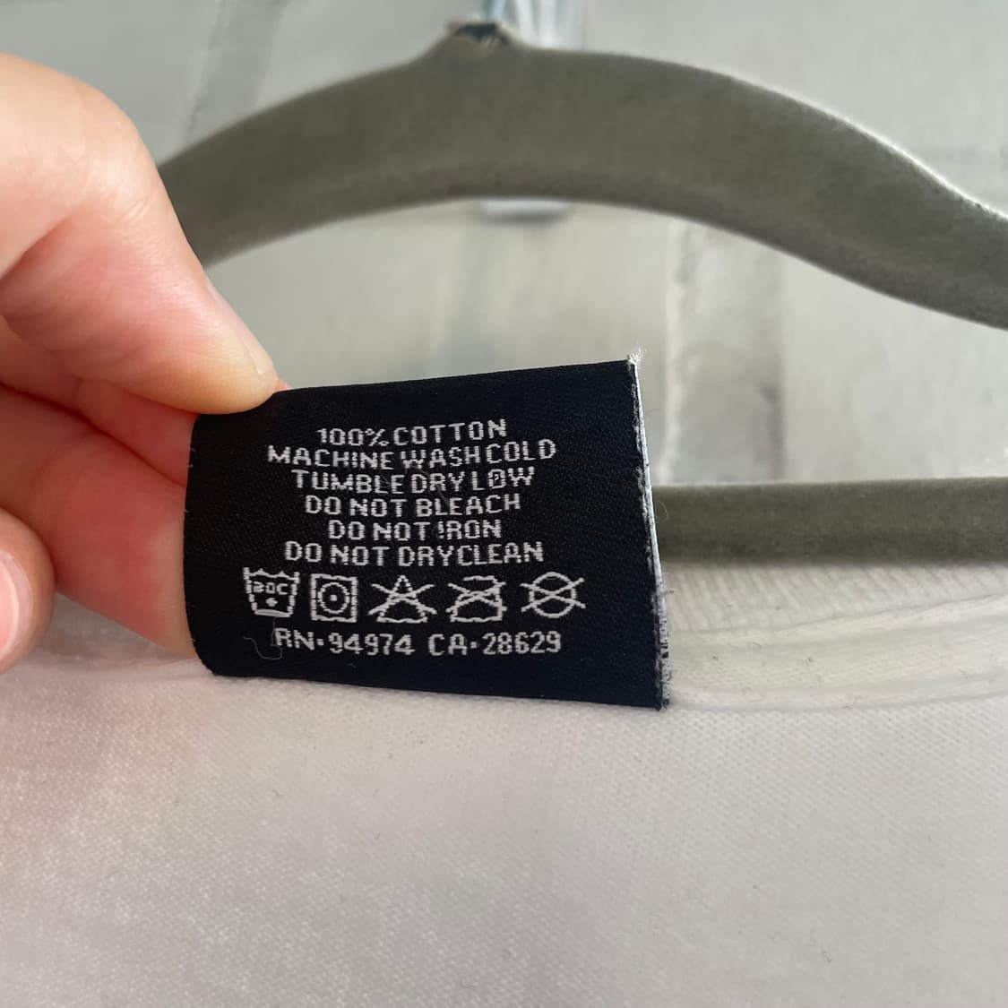 스투시 화이트 다이스 롱슬리브 상품이미지5