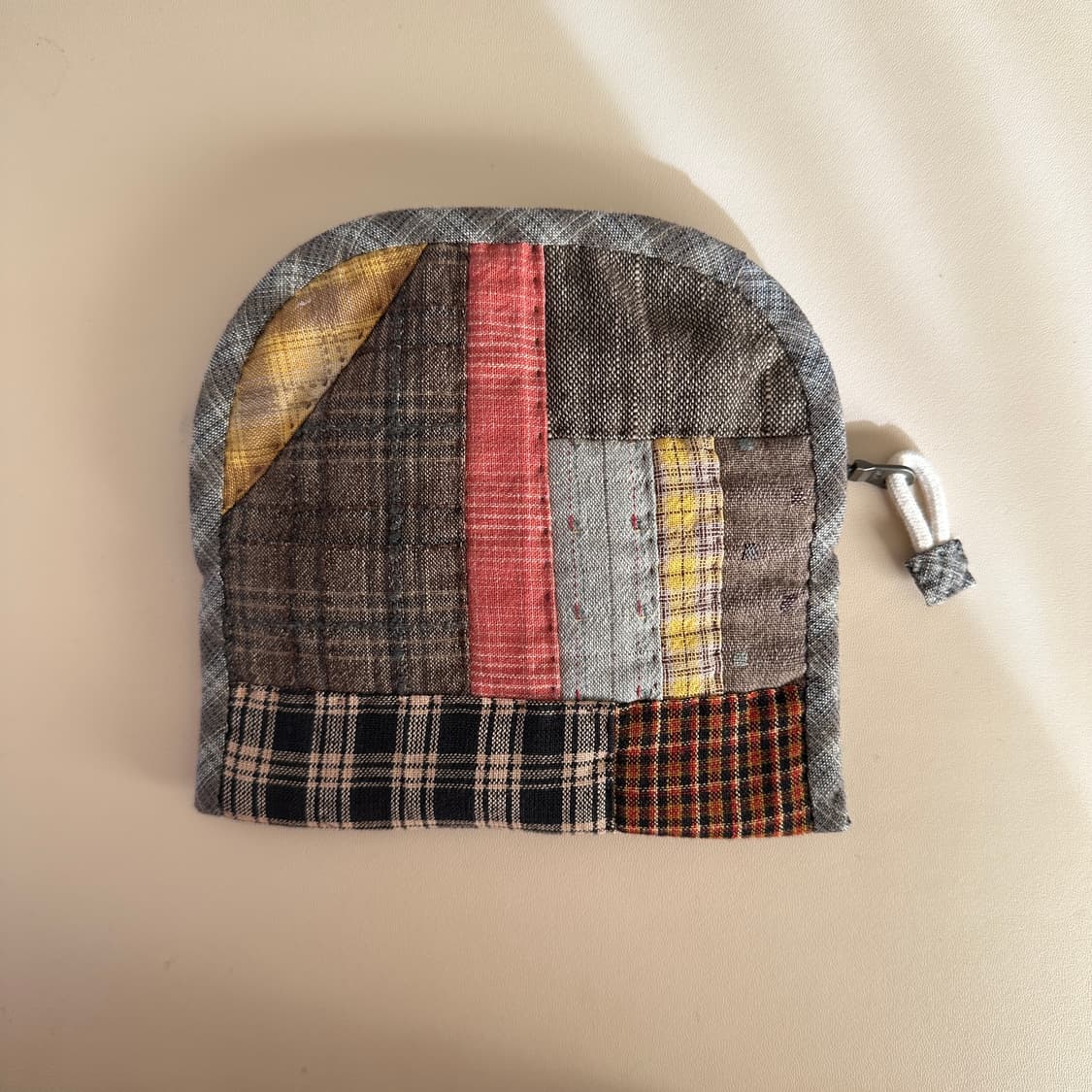 나염 원단 큼직 파우치 / 핸드메이드 상품이미지3