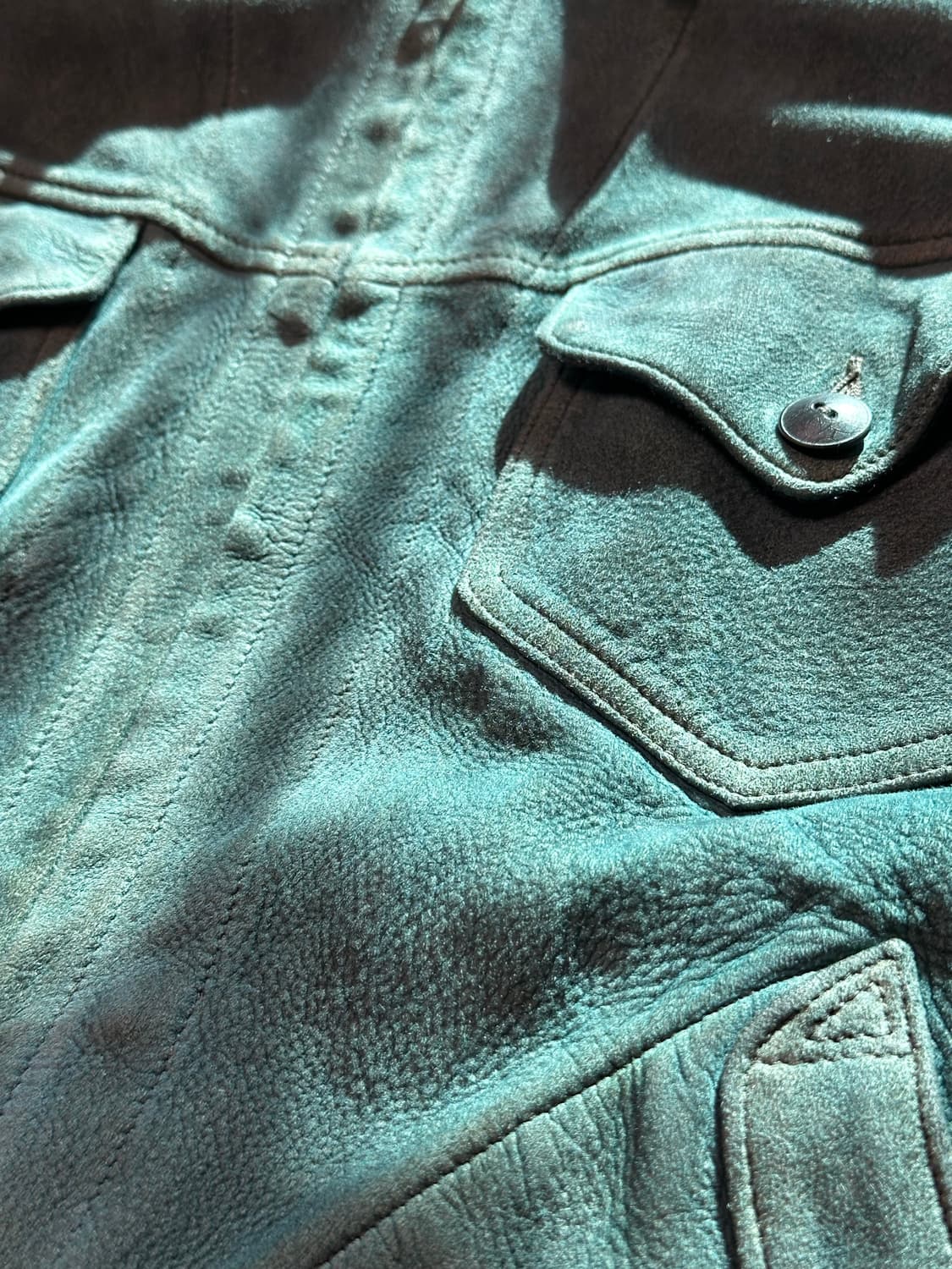 RRL 더블알엘 인디고 양가죽 자켓 상품이미지2