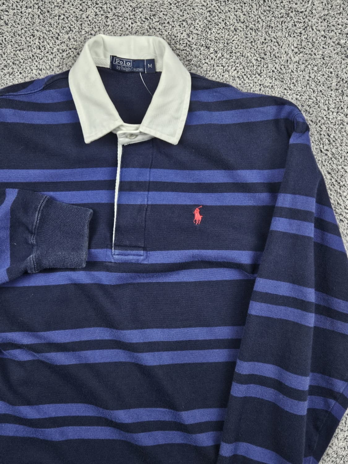 폴로랄프로렌 스트라이프 패턴 럭비 티셔츠 ( M ) / 10158 상품이미지6