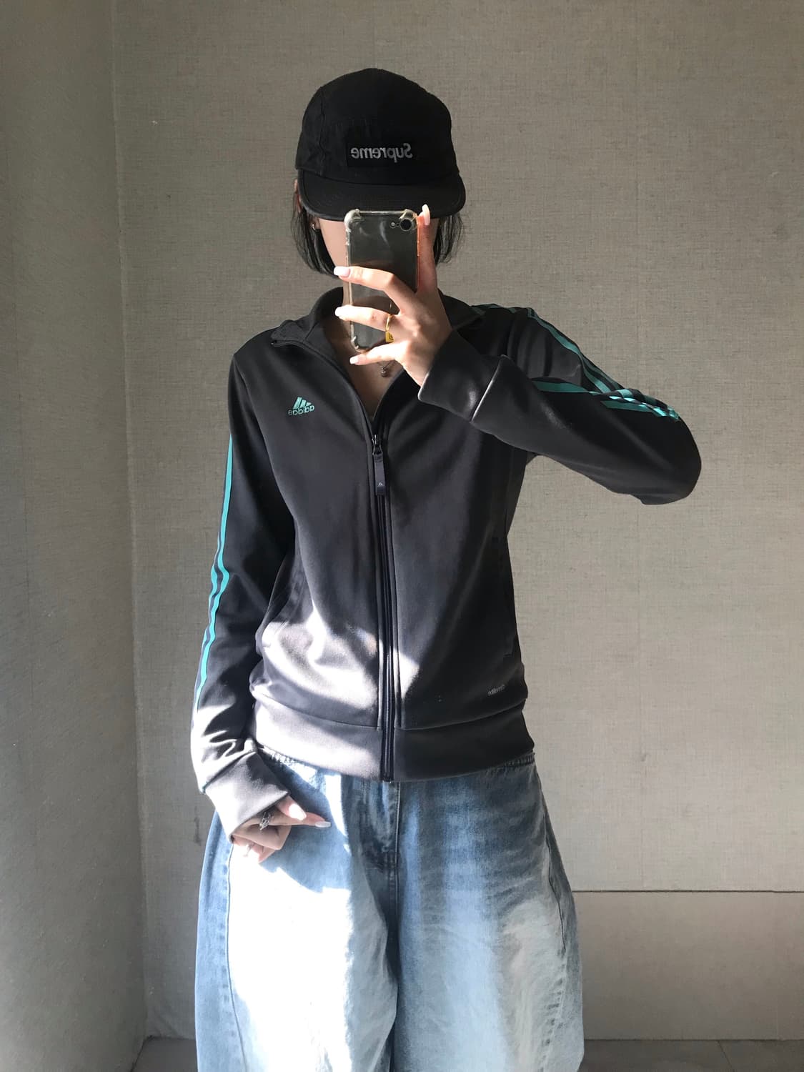 아디다스 그레이 민트 져지 상품이미지2