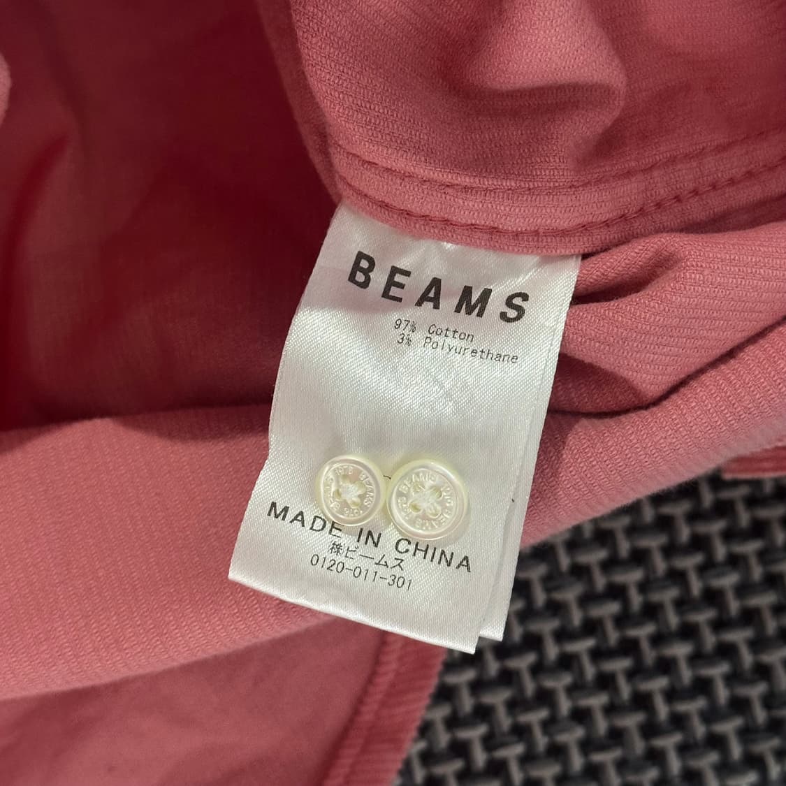 빔즈 코듀로이 셔츠 (M) 상품이미지8