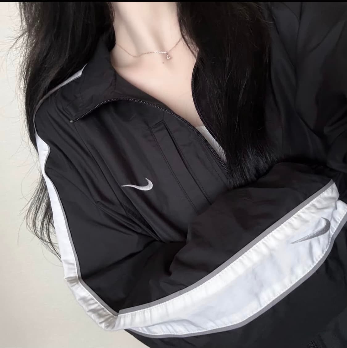 나이키 일본 흰검 바람막이 상품이미지1