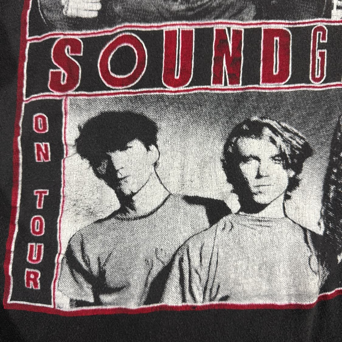 빈티지 90s Soundgarden 사운드가든 슈퍼언노운 티셔츠 상품이미지5