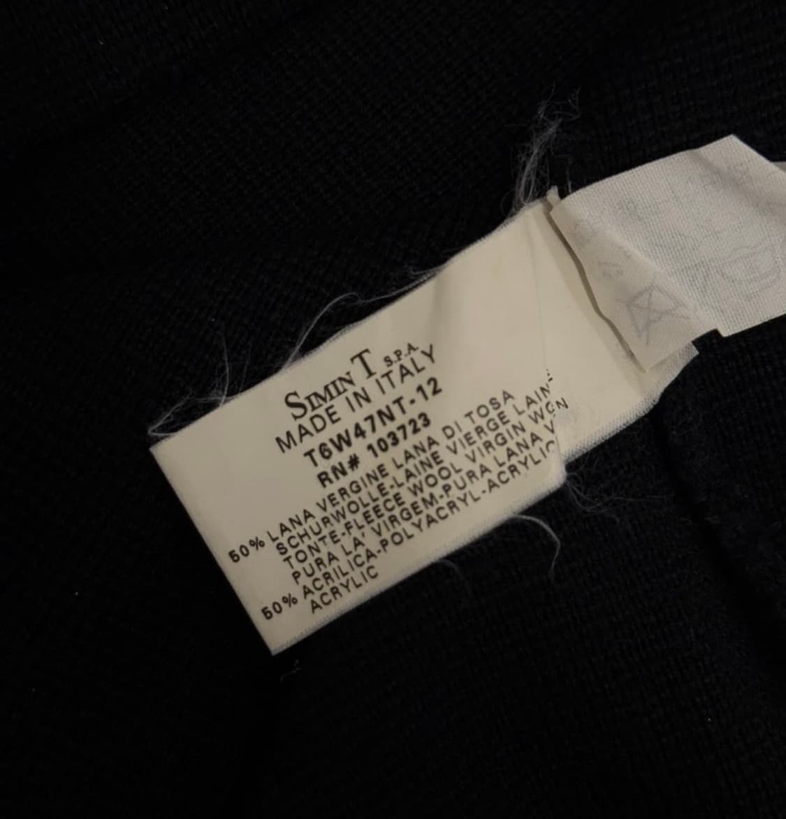 아르마니 하프집 니트 상품이미지6