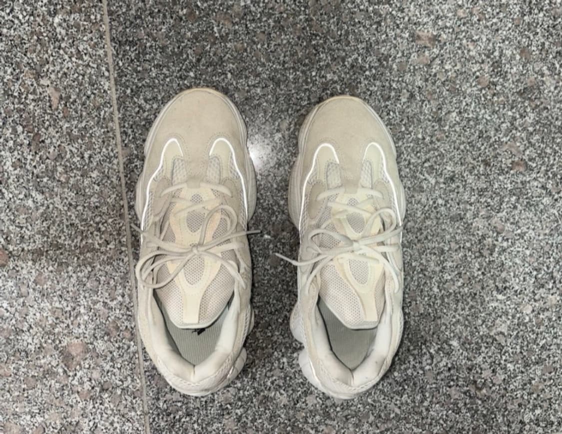 아디다스 이지 500 본 화이트 (285) 운동화 상품이미지3