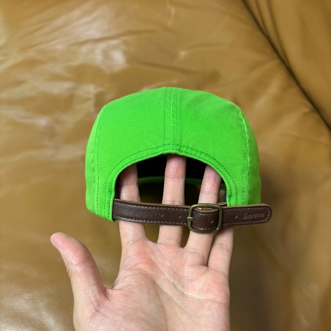 Supreme 슈프림 워시드 그린 캠프캡 모자 (Washed Green) 상품이미지7