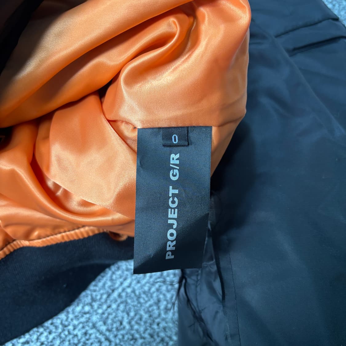 프로젝트 G/R 리워크 봄버 자켓 (0) 상품이미지4