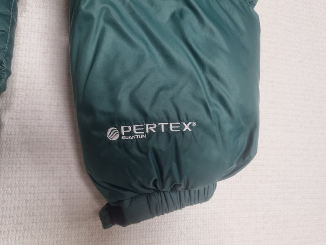 OUTDOOR 아웃도어 그린 오리털 퍼텍스 패딩 상품이미지2