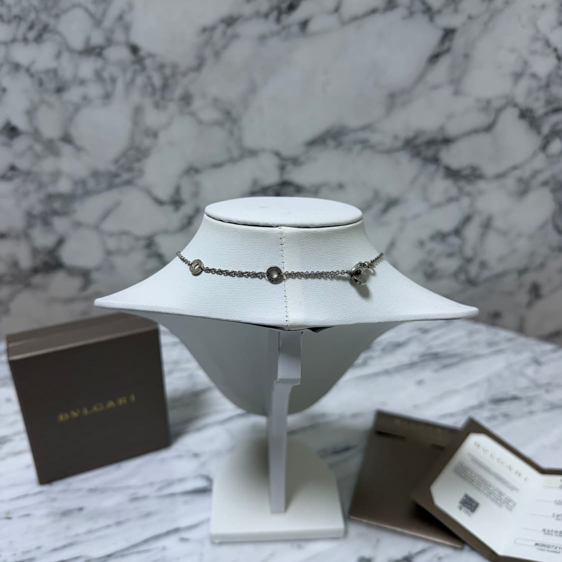 A / OS 불가리 세이브 더 칠드런 네크리스 목걸이 블랙 상품이미지4