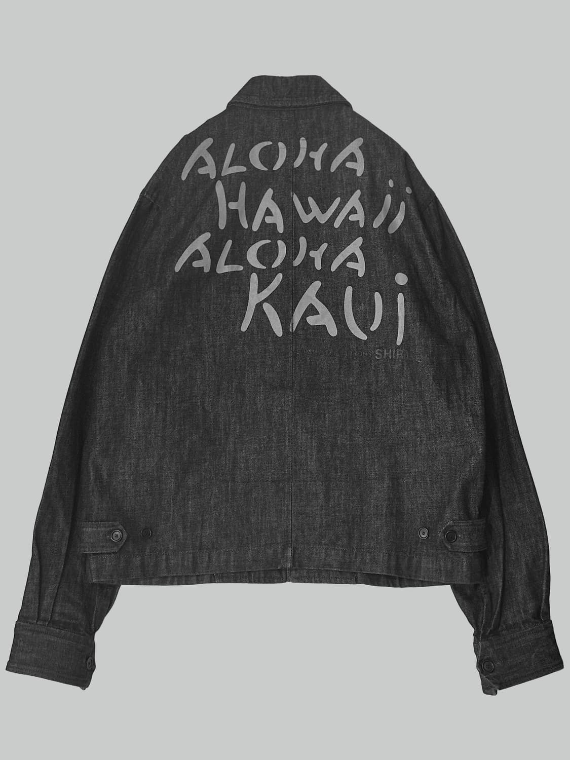 꼼데가르송 셔츠 집업 데님 자켓 상품이미지1