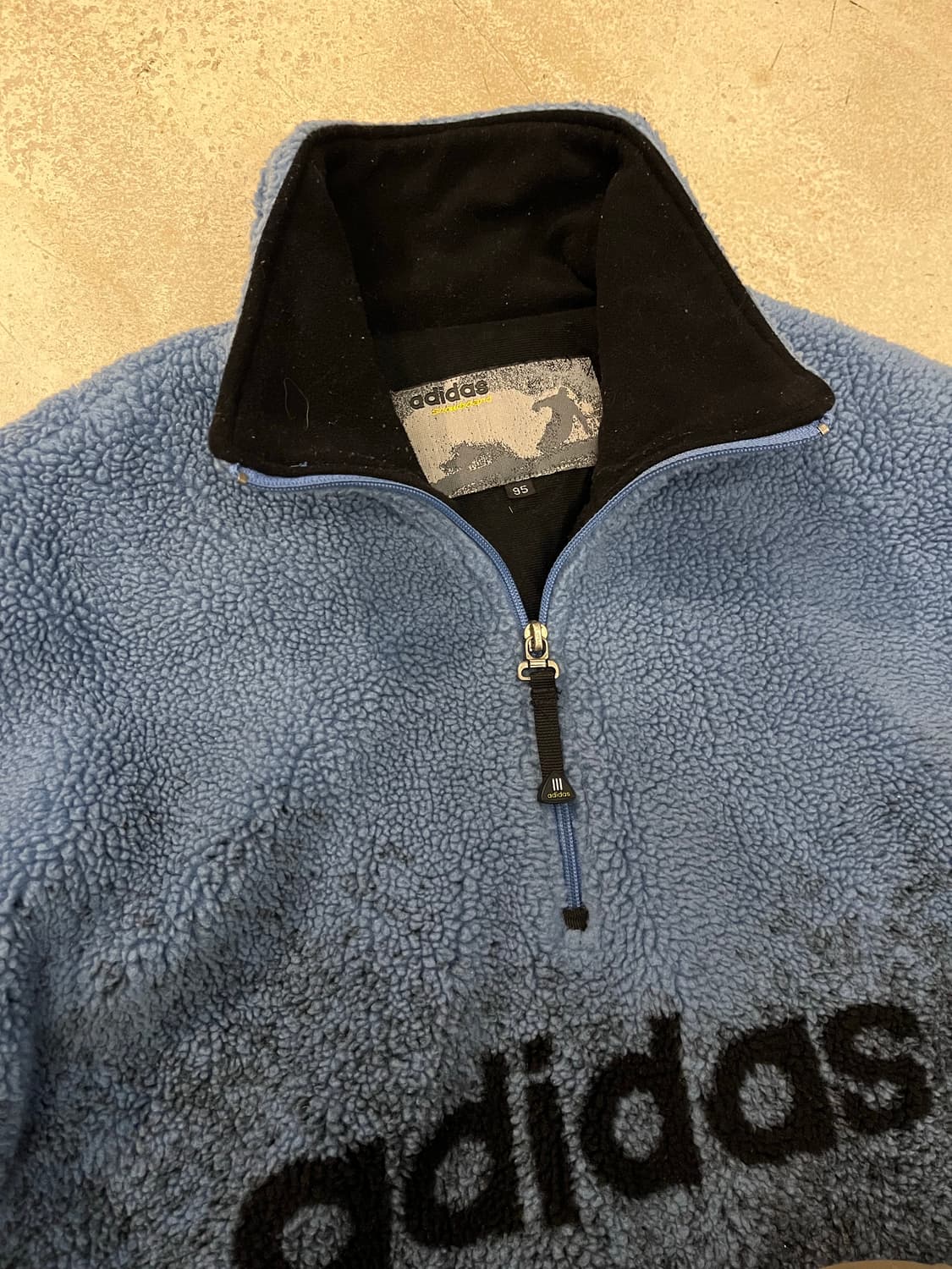 빈티지 90s 아디다스 헤비플리스 상품이미지4