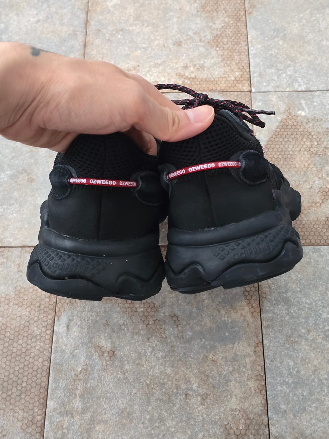 (275)아디다스 오즈위고 블랙 스칼렛 상품이미지7