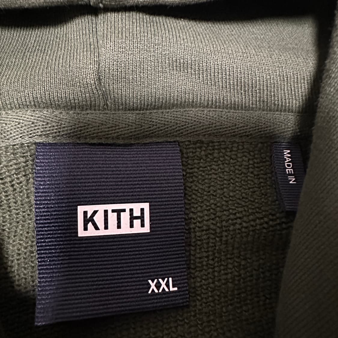 KITH box logo hoodie green 상품이미지4