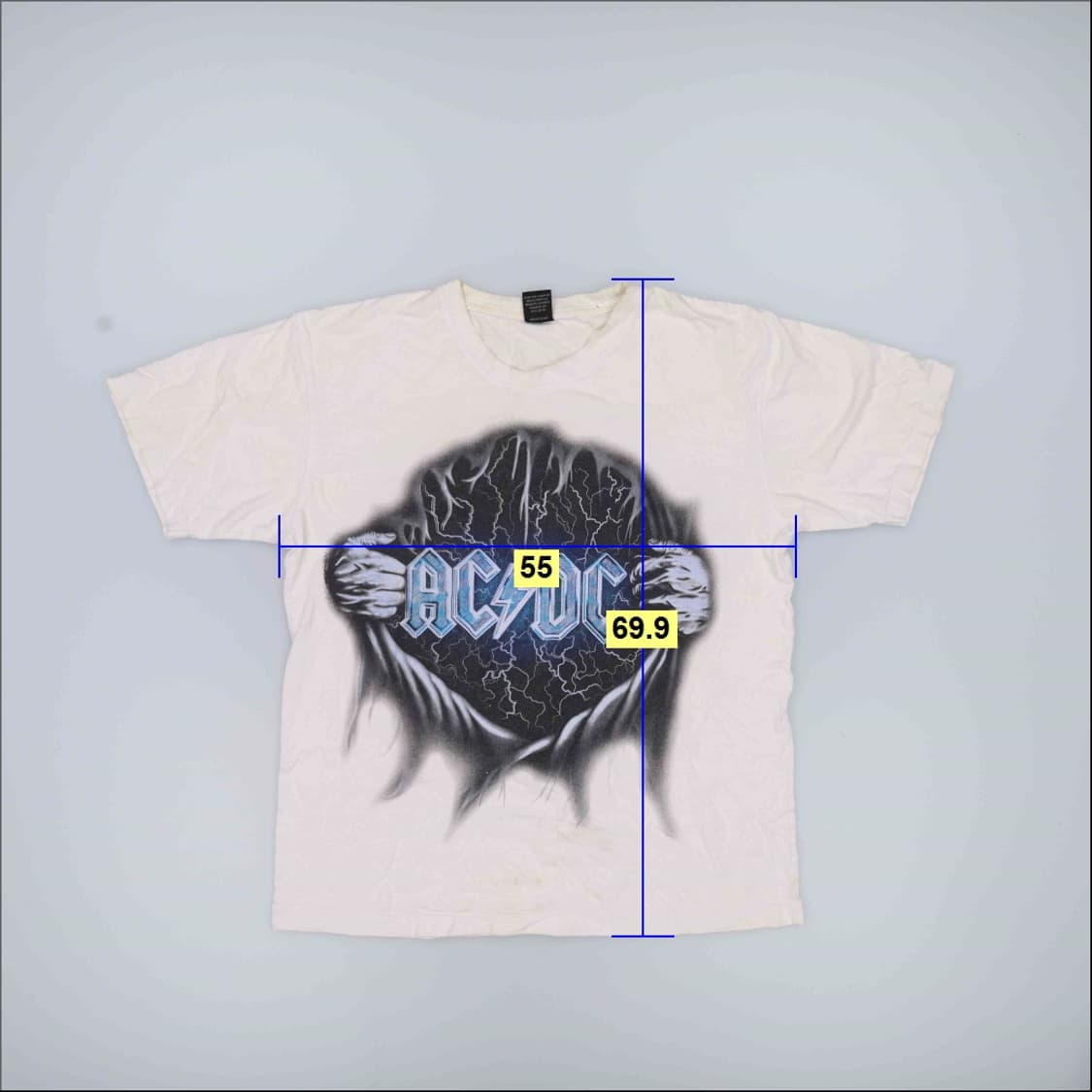 L 빈티지 프린팅 반팔티 0402H1 상품이미지7