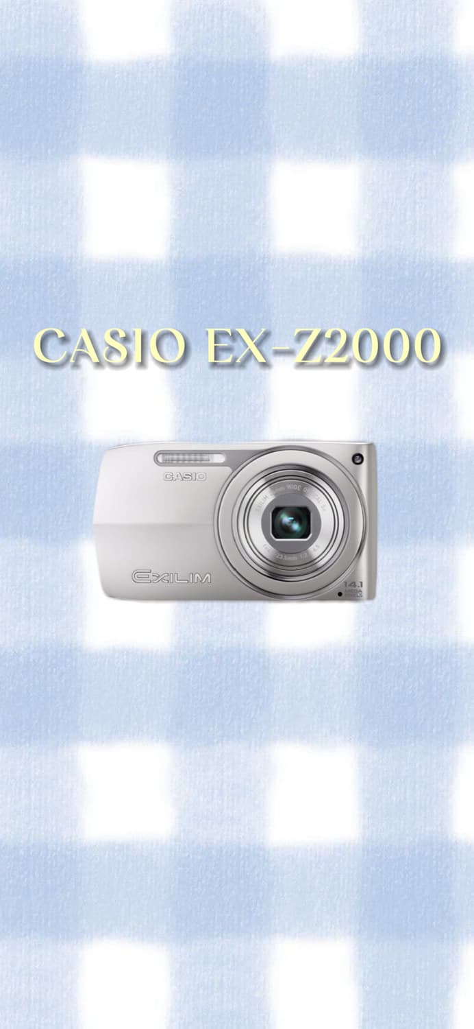 (레드벨벳 조이) 카시오 엑슬림 EX-Z2000디카 상품이미지1