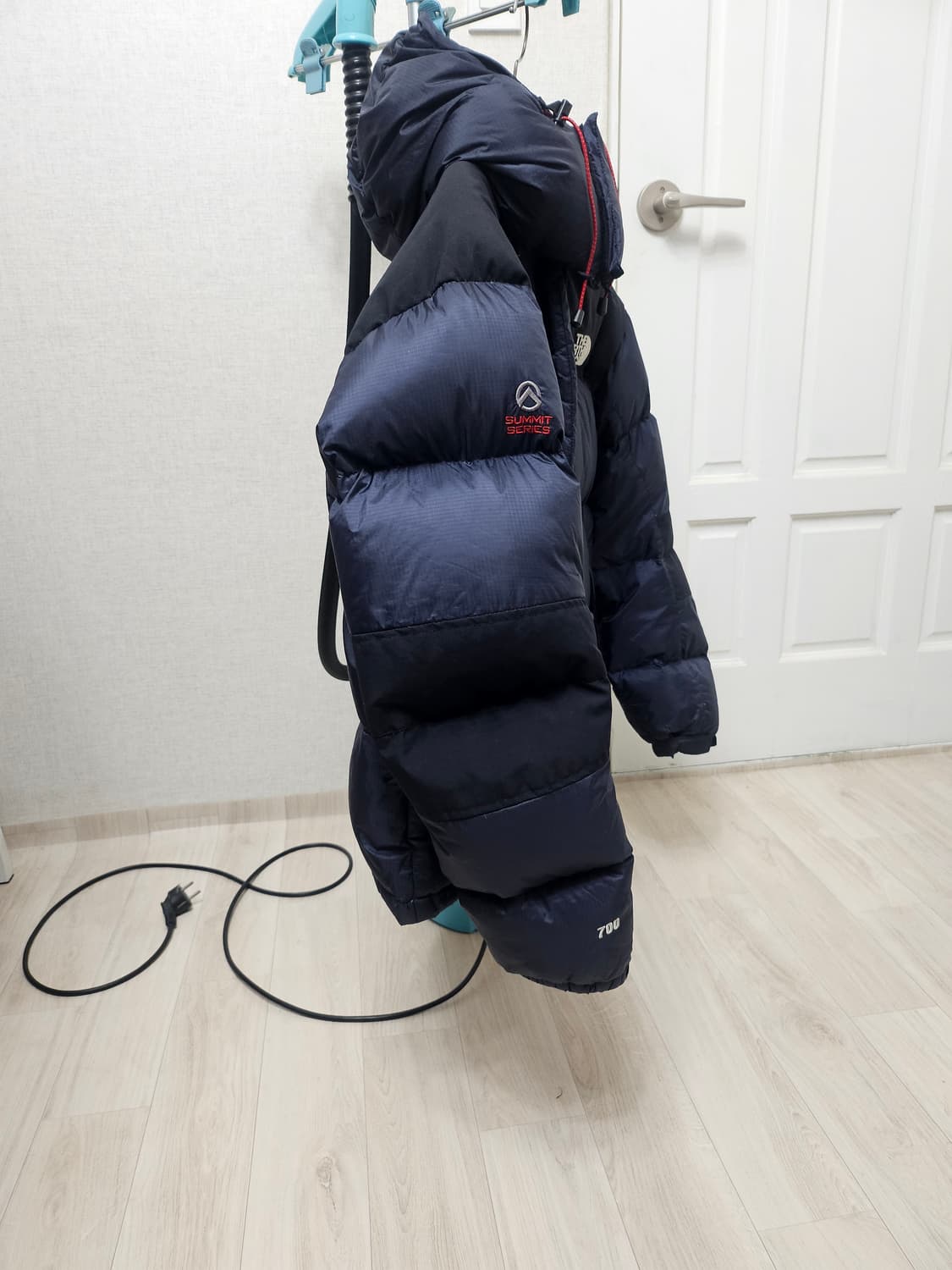 (95~100)M노스페이스 700써밋 드라이르포트[다크네이비]구스다운패딩 상품이미지5