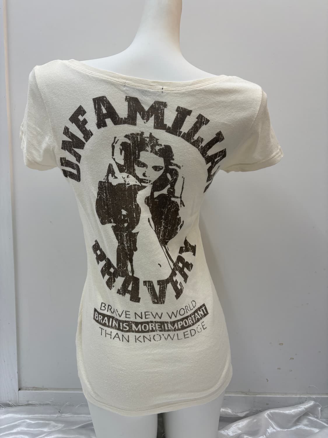 Y2K 걸스 프린팅 반팔 티 상품이미지1